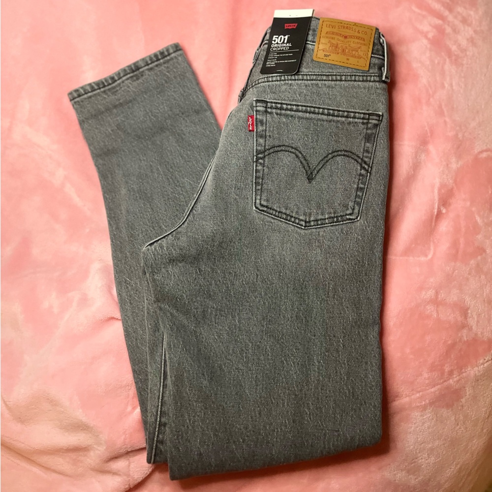 Levi's Women’s original cropped 501